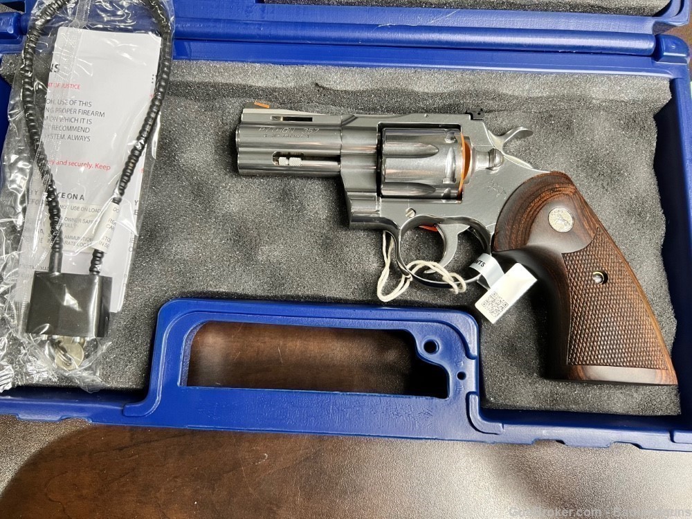 Colt Python 3" 357 Mag|38 Spl Revolver - Badland Guns -img-1