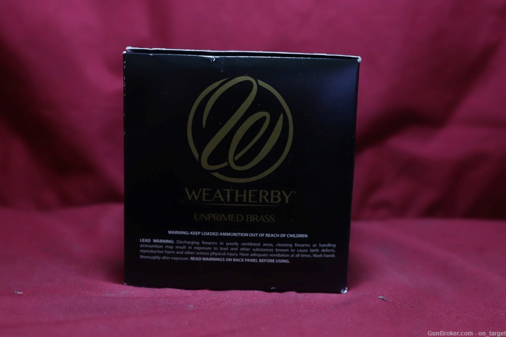 Weatherby Manufactured 6.5-300 Weatherby Brass Casings 50 Count NOS-img-4