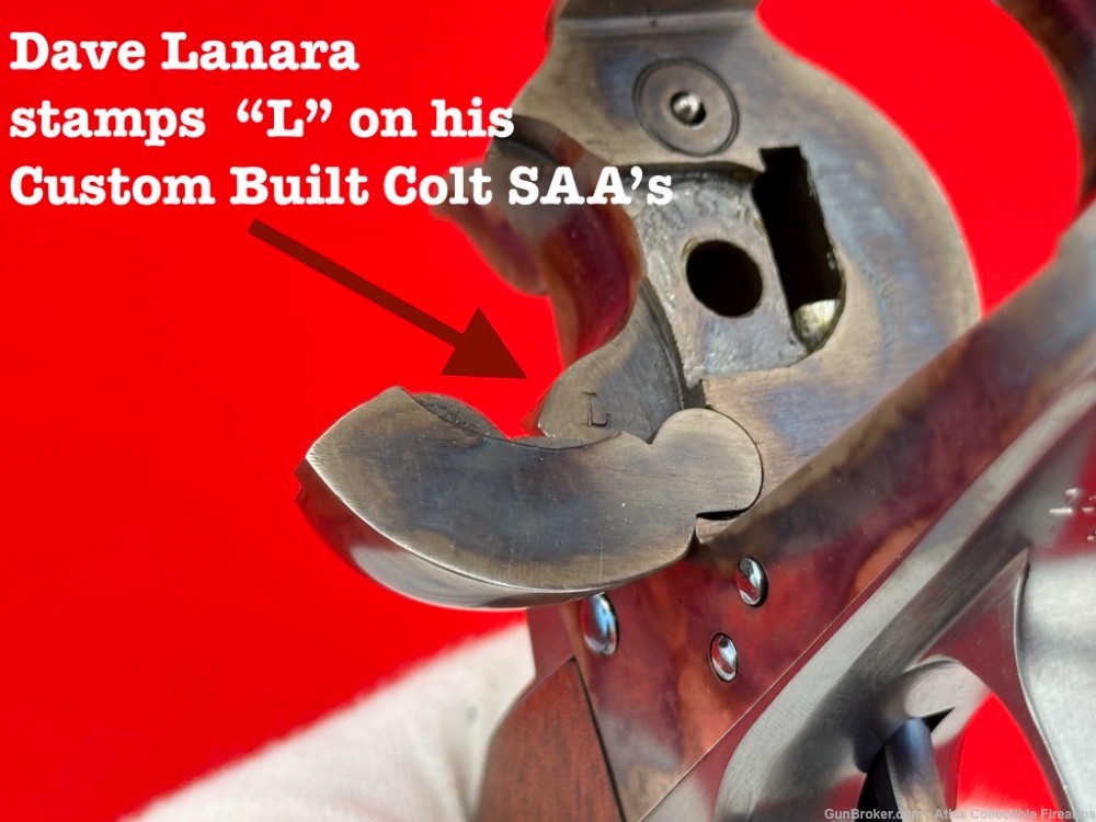 RARE Colt SAA 45LC Ainsworth Inspected US Cavalry Model -DAVE LANARA CUSTOM-img-31