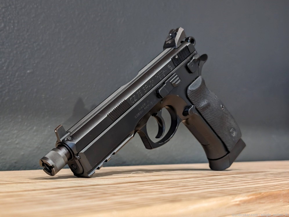 CZ 75 SP-01 Tactical Suppressor Ready - 9mm - Limited Run-img-3