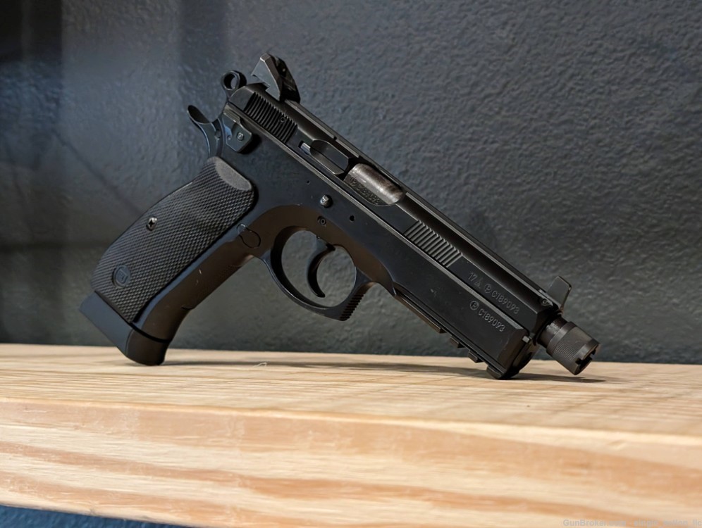 CZ 75 SP-01 Tactical Suppressor Ready - 9mm - Limited Run-img-4