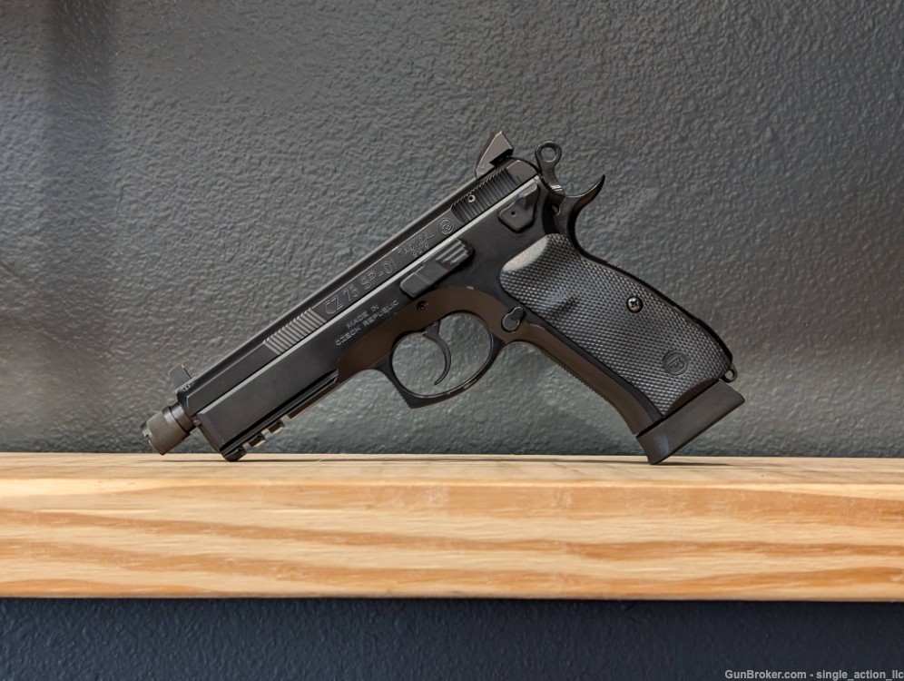 CZ 75 SP-01 Tactical Suppressor Ready - 9mm - Limited Run-img-0