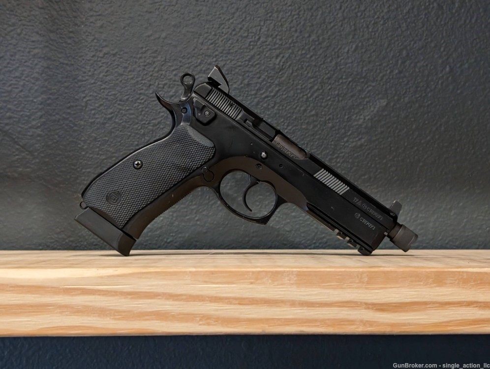 CZ 75 SP-01 Tactical Suppressor Ready - 9mm - Limited Run-img-2