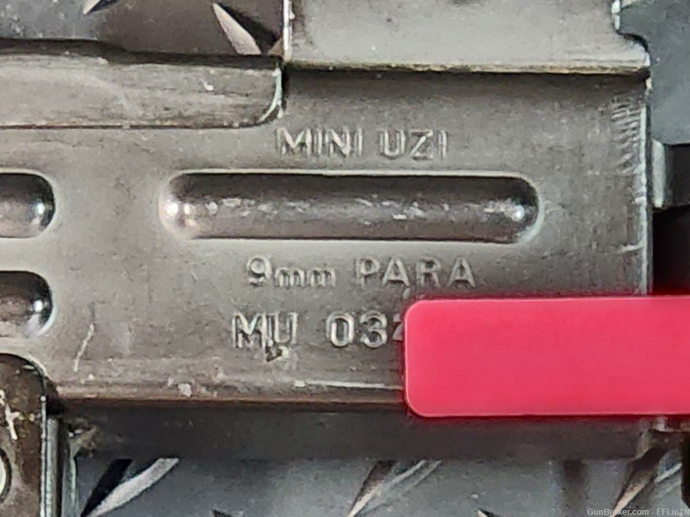 Israeli IMI MINI UZI 9mm Sub Machine Gun PRE/86 Dealer Sample NO LETTER ! -img-2