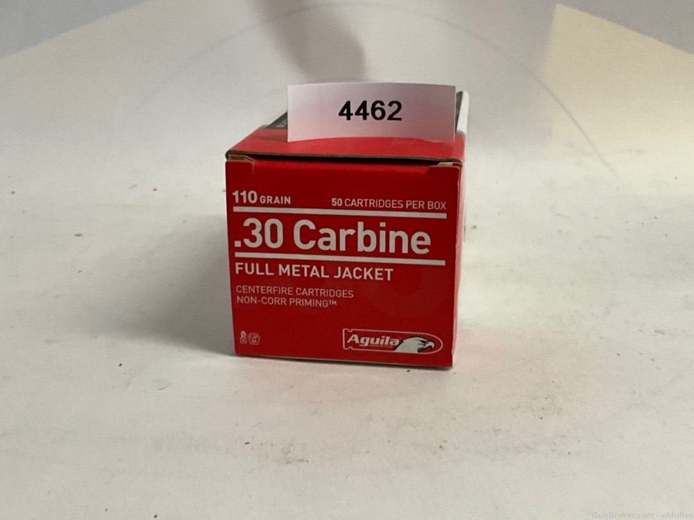 30 Carbine by Aguila 50rds 110gr-img-0