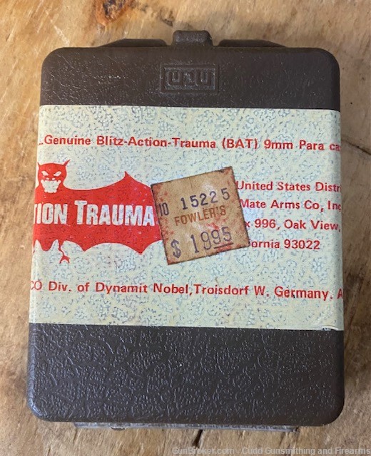 Rare Collectable Blitz-Action-Trauma (BAT) 9mm -img-0