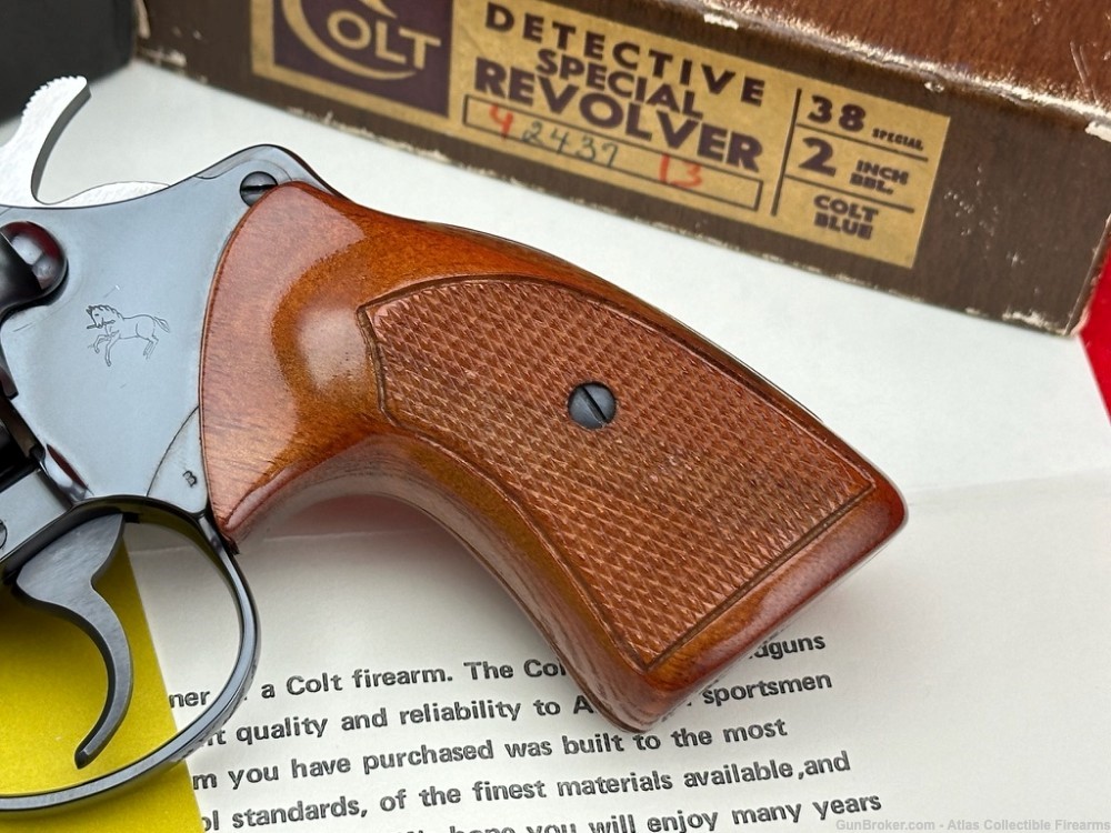 Very Fine 1973 Colt Detective .38 Special 2" Blue *ORIGINAL BOX / PRISTINE*-img-4