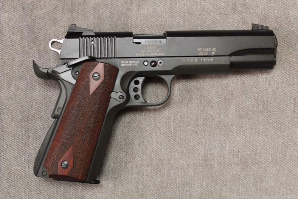 Sig Sauer 1911-22, 22 L.R. Made in Germany, In Box-img-1