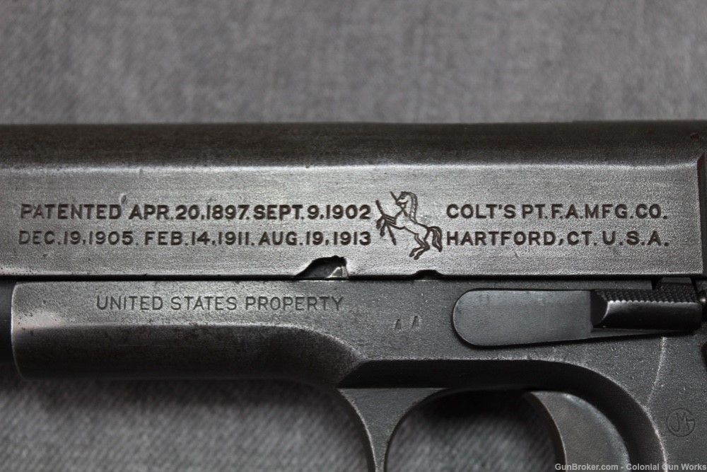 Colt 1911, United States Property, 45 ACP, 1918-img-6