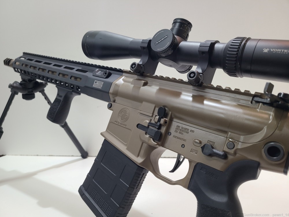 Sig Sauer Sig716 rifle w/ Vortex 4-16x44 Viper-img-3