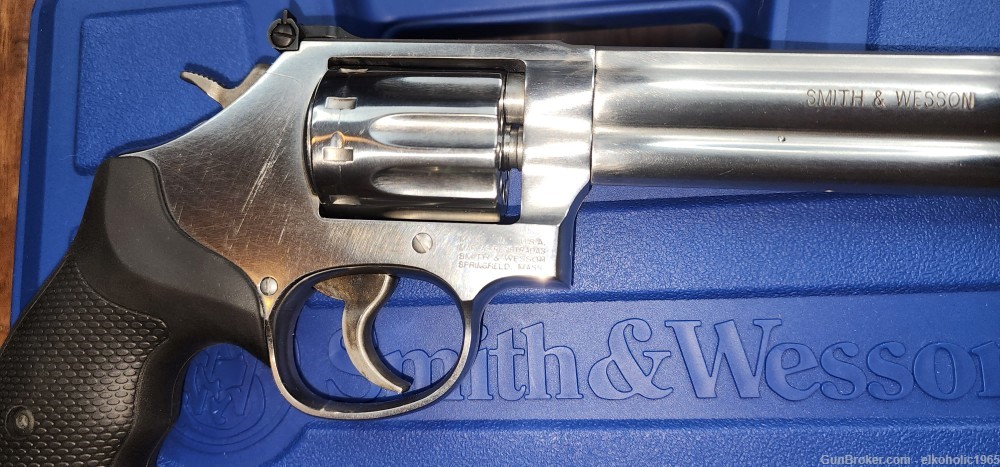 Smith & Wesson S&W 617-6 22LR 10 Round Cylinder 6" Barrel Adjustable Sights-img-8