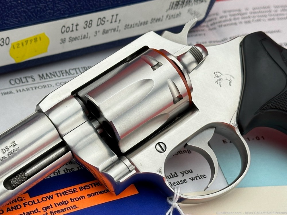 1998 Colt DS-II "Detective Special" Stainless 38 SPL |*RARE 3" BARREL*| NIB-img-3