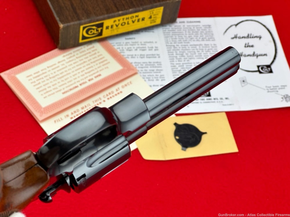CLASSIC 1967 Colt Python 6" Royal Blue 357 Magnum |*RARE 2ND GENERATION*|-img-15