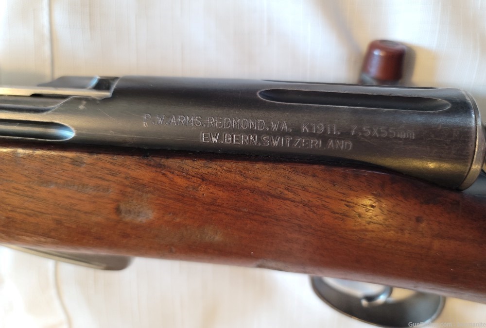Swiss Schmidt-Rubin 1911 Carbine K11 - C&R-img-26