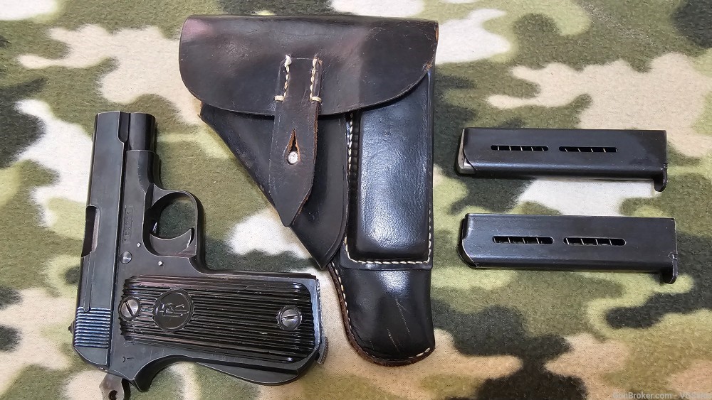 Unique Model 17 Kriegsmodel Rig Holster 2x Mags FREE SHIPPING NO CC FEES-img-0