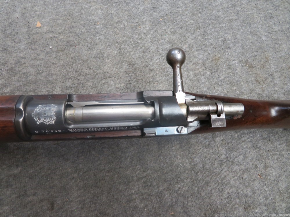 ANTIQUE CHILE M1895 MAUSER RIFLE LOEWE BERLIN- 7mm-MATCHING-img-8
