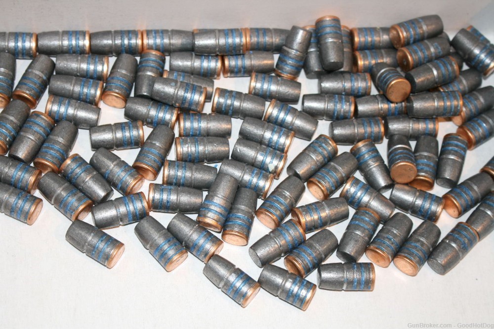 100  .452 Hard cast Lead 360 gr gas check bullets-img-0