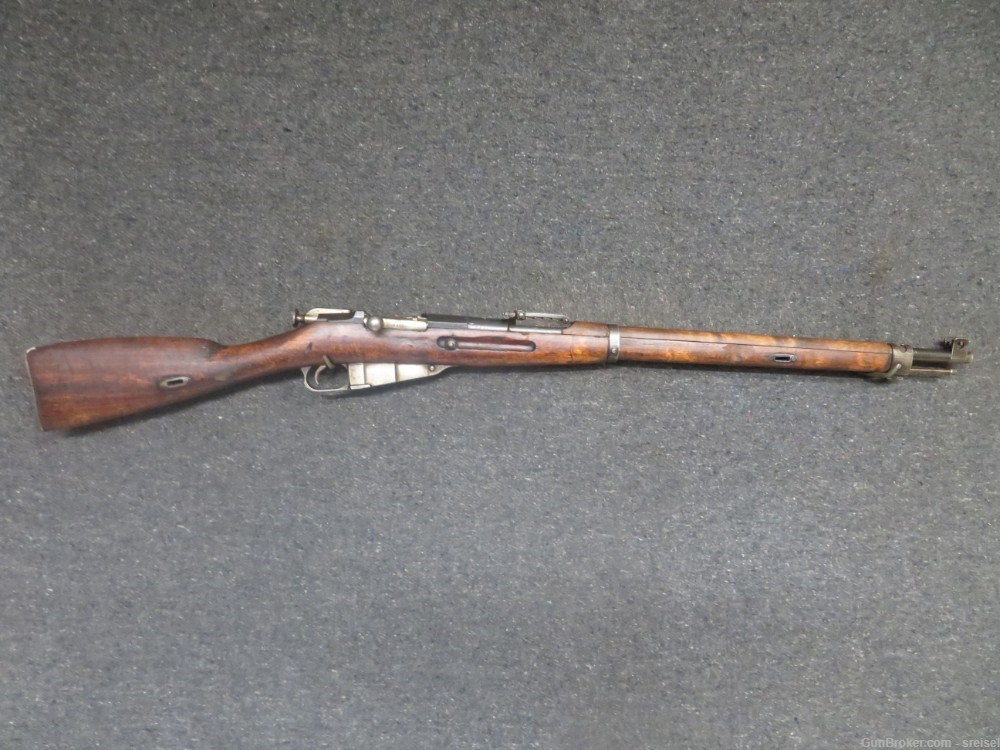 ANTIQUE WWII FINN CIVIL GUARD M28 MOSIN NAGANT RIFLE-1896 TULA-img-1