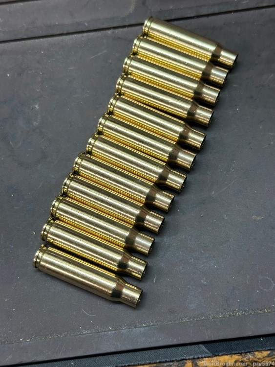 7.62x51 brass PPU h/s 500 pcs once fired 308 win no crimps-img-2