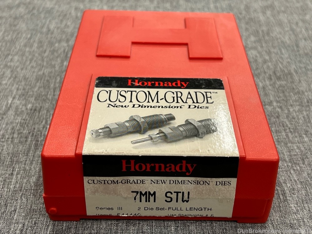 Hornady New Dimension 7mm STW 2 Die Set Plus Lee Factory Crimp Die -img-1