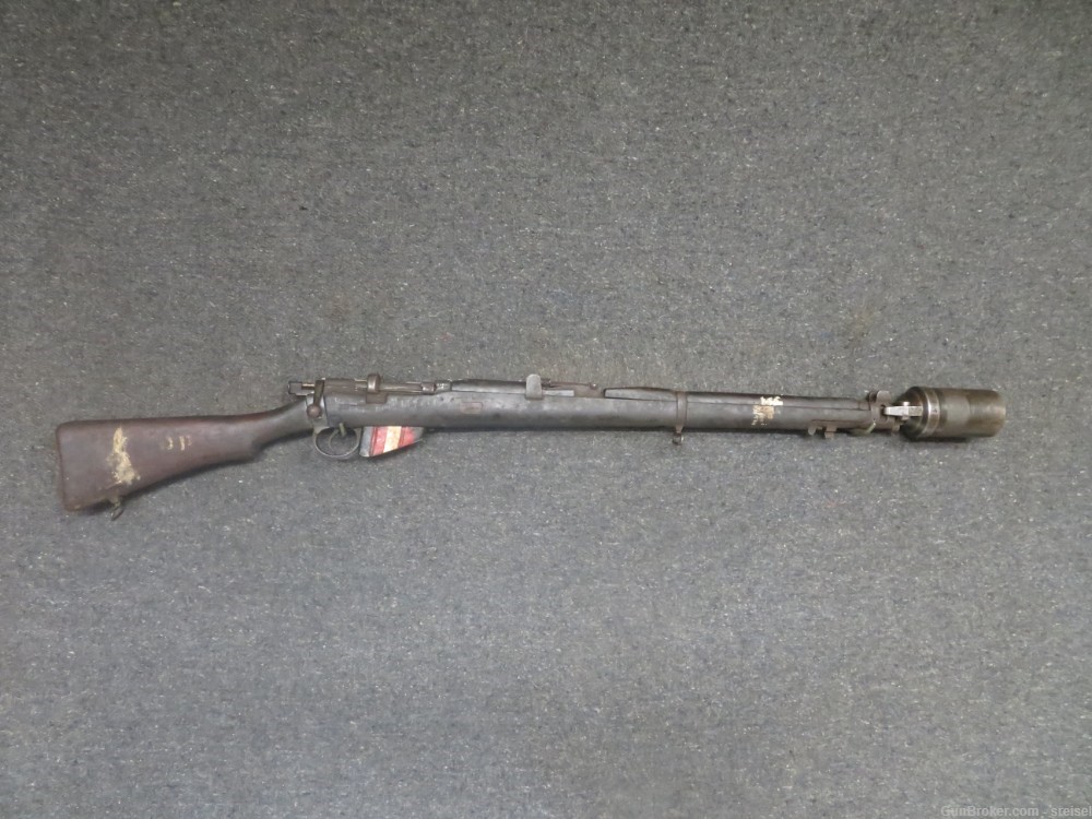 WWII INDIAN NO. I MK III* SMLE ENFIELD RIFLE W/ GRENADE LAUNCHING CUP-MATCH-img-0