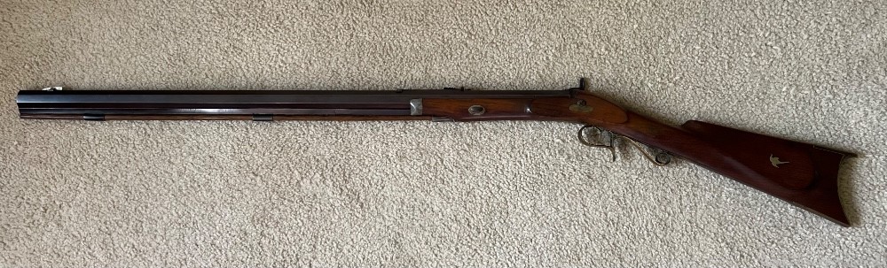Nelson Lewis Troy NY Half Stock Kentucky Percussion Target Rifle Heavy BBL.-img-37
