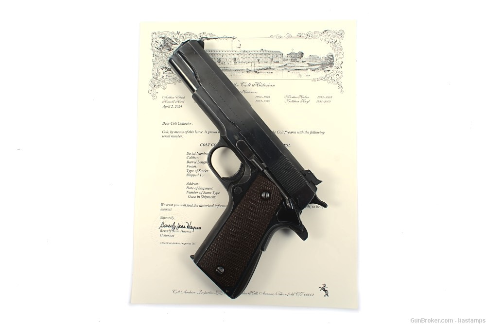Argentine Naval Commission Colt 1911 22 Conversion Pistol–SN:C238079 (C&R)-img-0