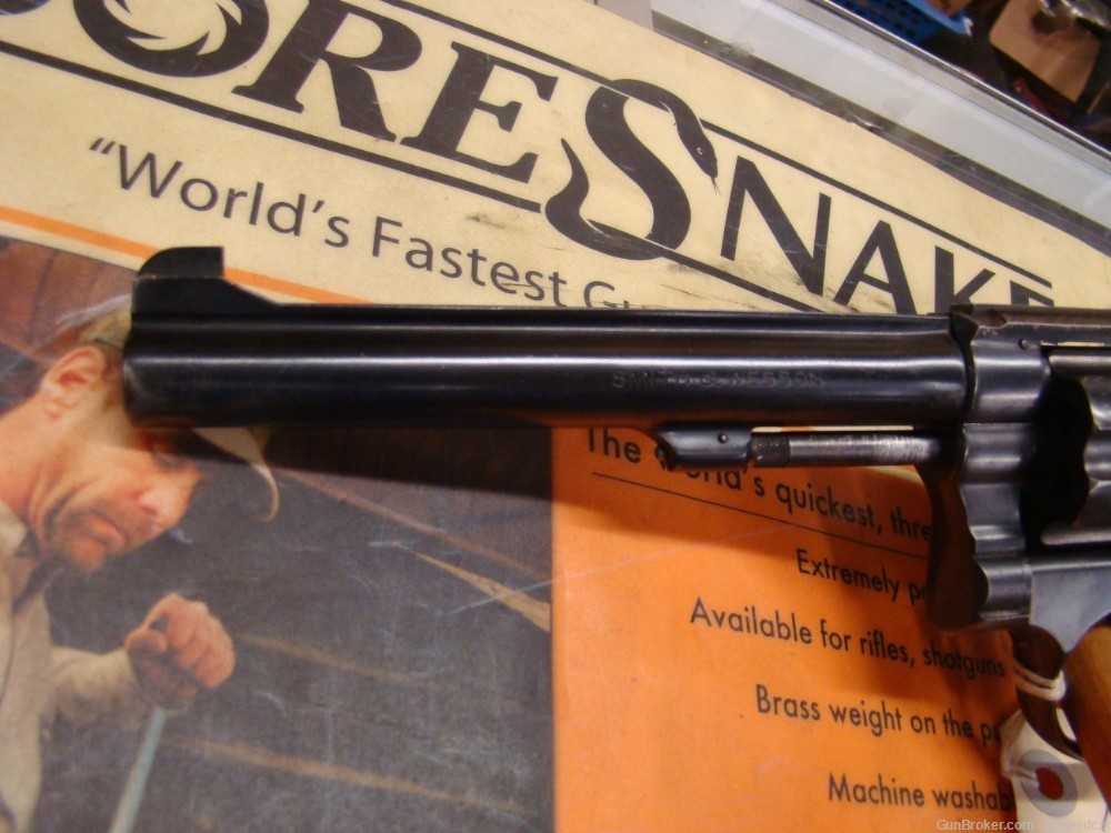 Smith and Wesson S&W Model Pre 17 22 LR 6" Barrel Revolver-img-3