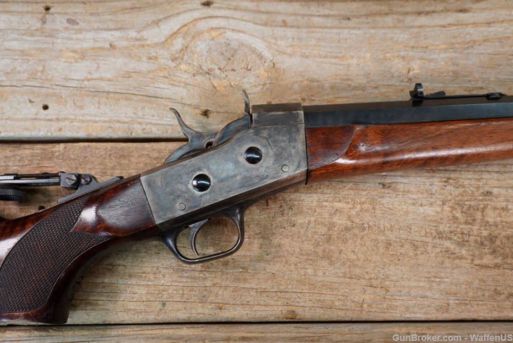 Pedersoli Remington Rolling Block .45-70 Creedmoor long range single shot -img-56