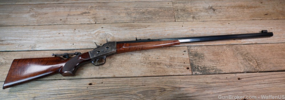Pedersoli Remington Rolling Block .45-70 Creedmoor long range single shot -img-57