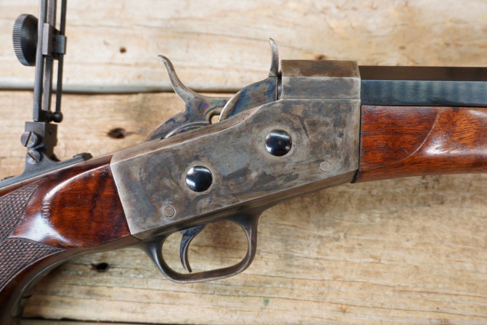 Pedersoli Remington Rolling Block .45-70 Creedmoor long range single shot -img-8