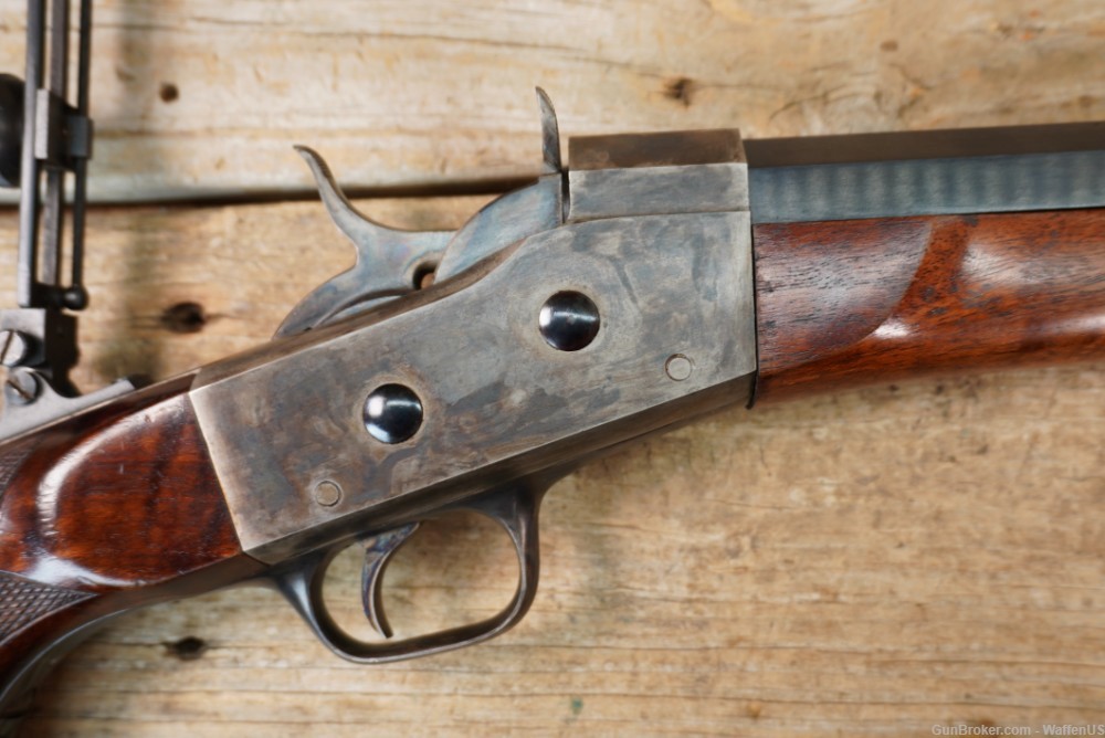 Pedersoli Remington Rolling Block .45-70 Creedmoor long range single shot -img-6