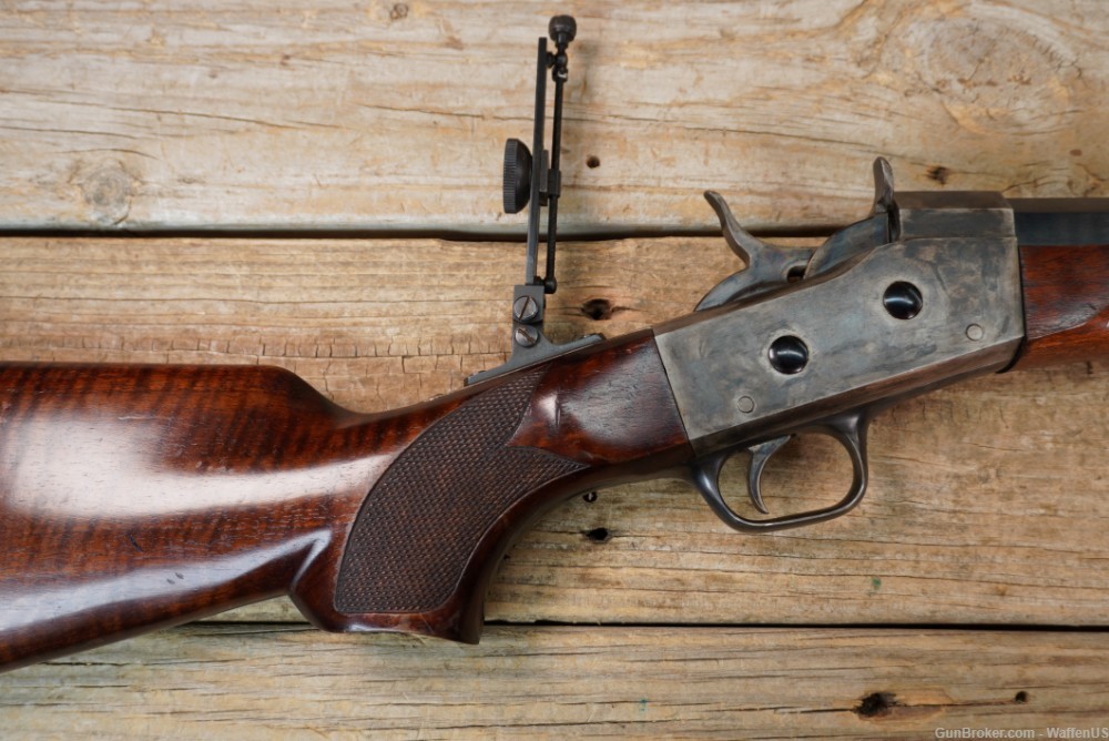 Pedersoli Remington Rolling Block .45-70 Creedmoor long range single shot -img-4