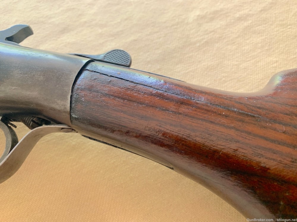 Marlin Model 60 single shot shotgun 12ga., 30" barrel, walnut stock-img-8