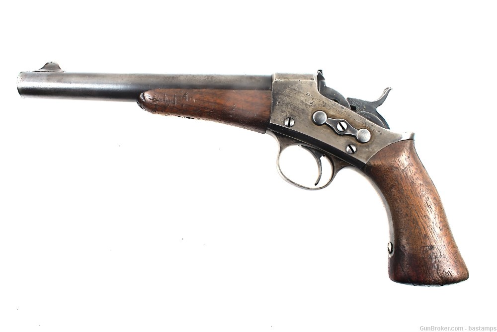 Remington 1871 Army .50 Caliber Rolling Block Pistol (Antique)-img-0