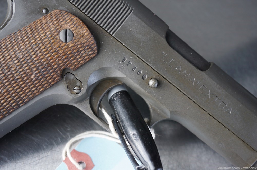 Llama Extra 1911 Colt 38 ACP 9mm Largo 5 inch -img-5