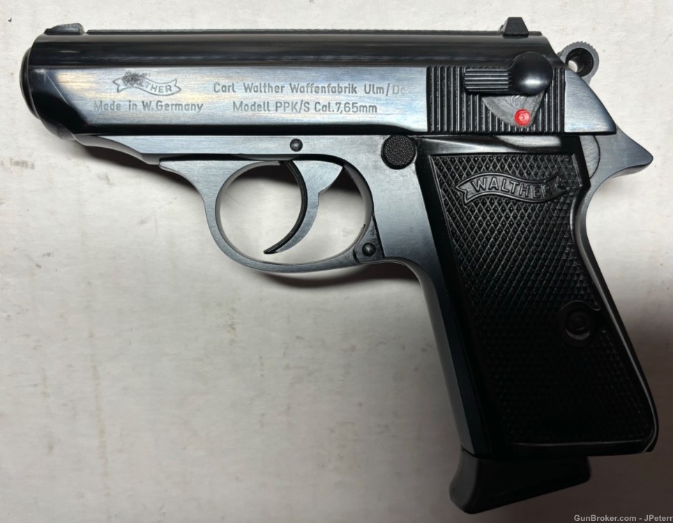 German Walther PPKS 7.65mm (.32acp) Mfg. 1970 C&R-img-1
