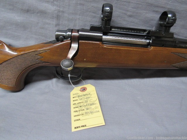 Remington Model 700 Classic 35 Whelen MFG 1988 w/ Leupold Base & Rings-img-3