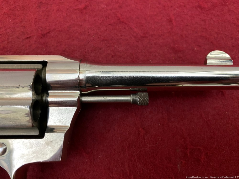 Excellent 1st issue Colt Police Positive .38 Special Nickel 4" made in 1911-img-17