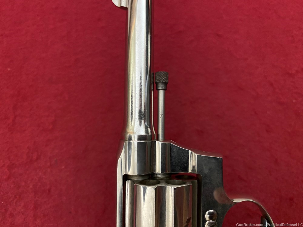 Excellent 1st issue Colt Police Positive .38 Special Nickel 4" made in 1911-img-25