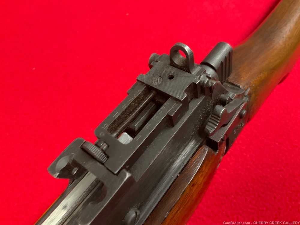Vintage enfield ww2 bolt action rifle 1942 Jungle Carbine 303 golden state -img-14