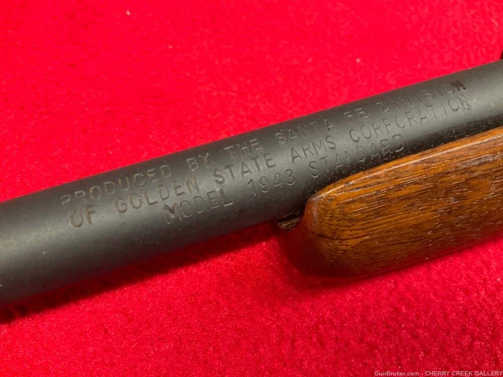Vintage enfield ww2 bolt action rifle 1942 Jungle Carbine 303 golden state -img-11