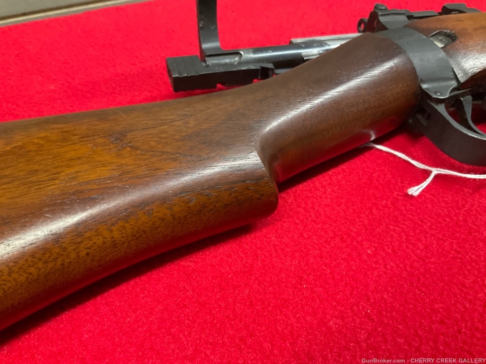 Vintage enfield ww2 bolt action rifle 1942 Jungle Carbine 303 golden state -img-28
