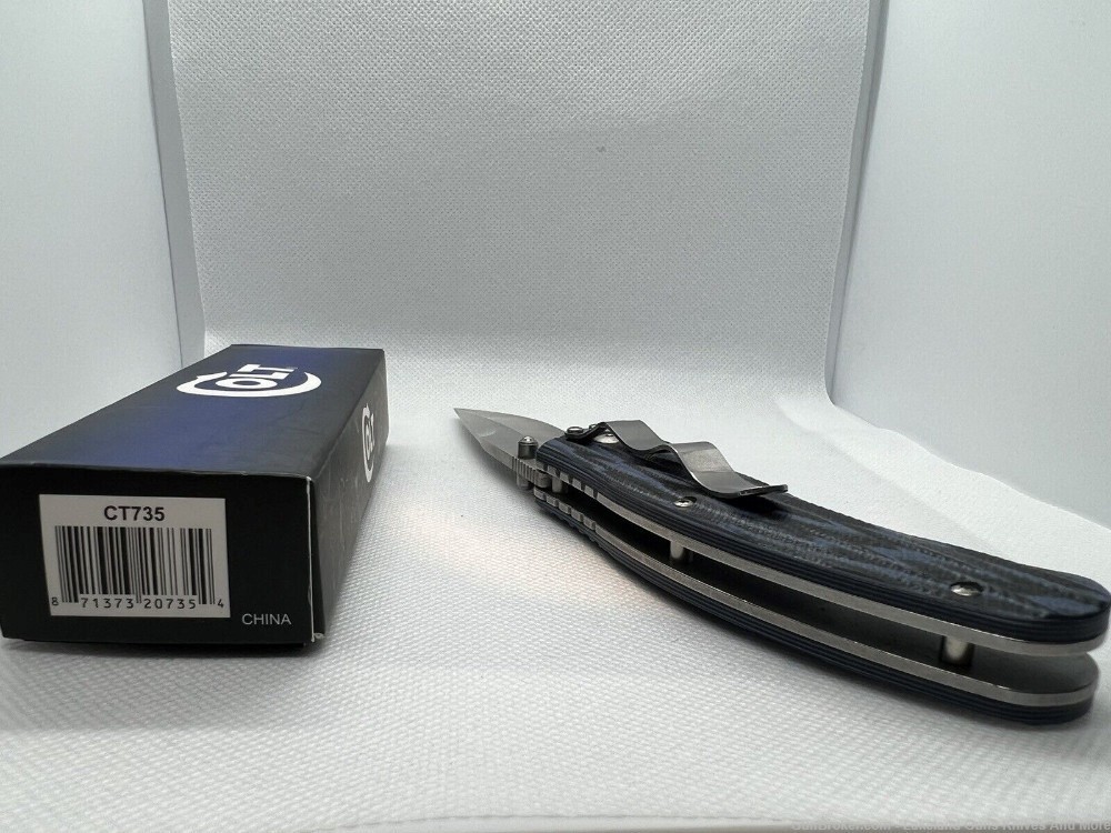 NIB Disc. Colt CT735 ASSISTED OPENING LINER LOCK FOLDING POCKET KNIFE!-img-4
