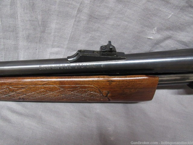 Remington Model 760 Gamemaster  270 WIN w/ SEE-THRU Scope Rings-img-9
