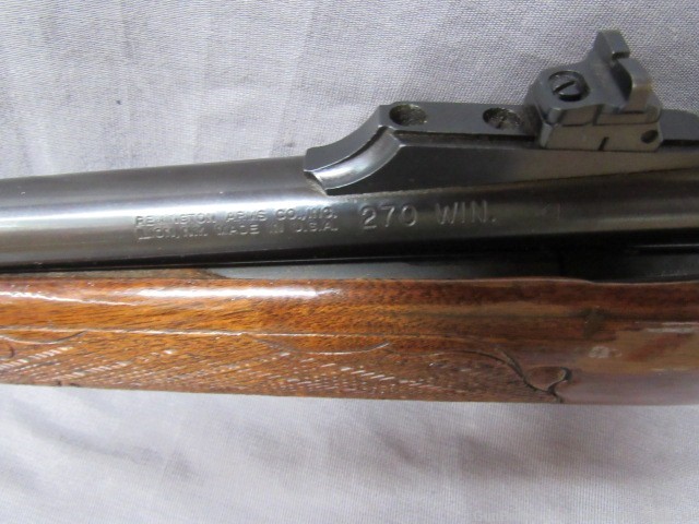 Remington Model 760 Gamemaster  270 WIN w/ SEE-THRU Scope Rings-img-18