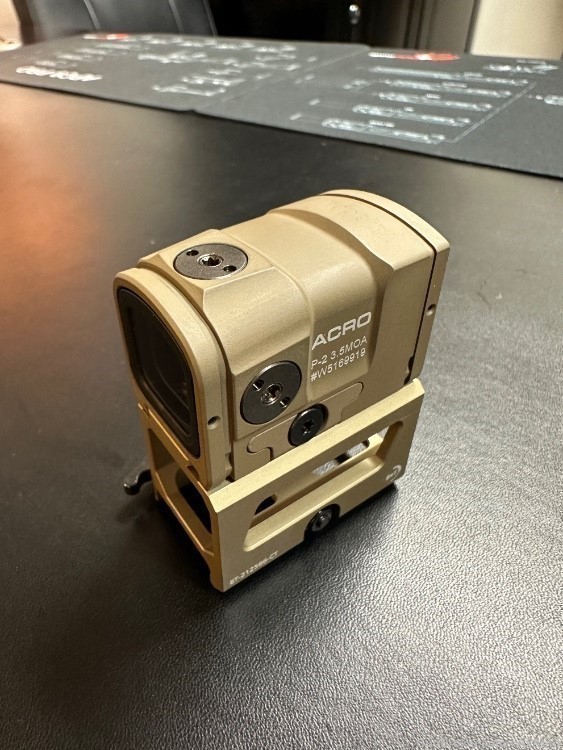 AIMPOINT ACRO P2 + B&T Mount in COYOTE TAN / FDE-img-4