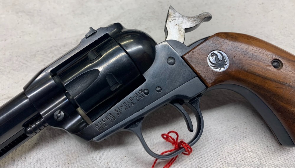 PENNY Ruger Single Six Magnum Marked 22LR 22 Mag Rimfire Revolver C&R Curio-img-12