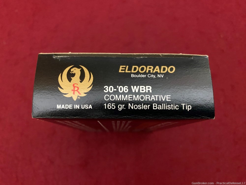 Eldorado .30-06 Bill Ruger 75th Seventy Fifth Birthday Commemorative Ammo-img-5