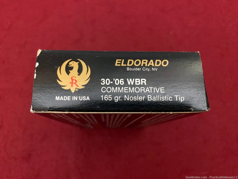Eldorado .30-06 Bill Ruger 75th Seventy Fifth Birthday Commemorative Ammo-img-4
